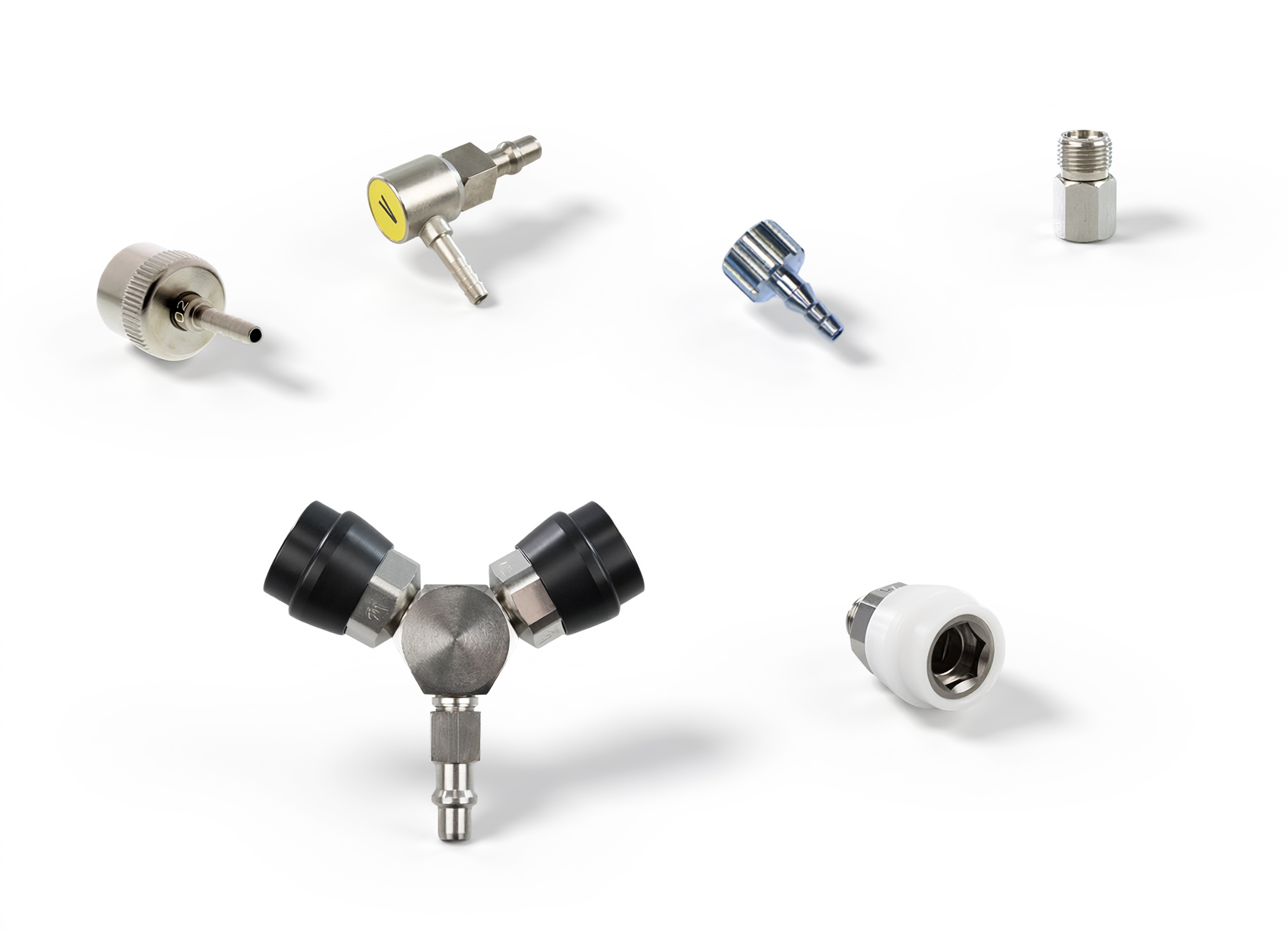Adapters  |  Tubing Connectors  |  Couplings and Plugs