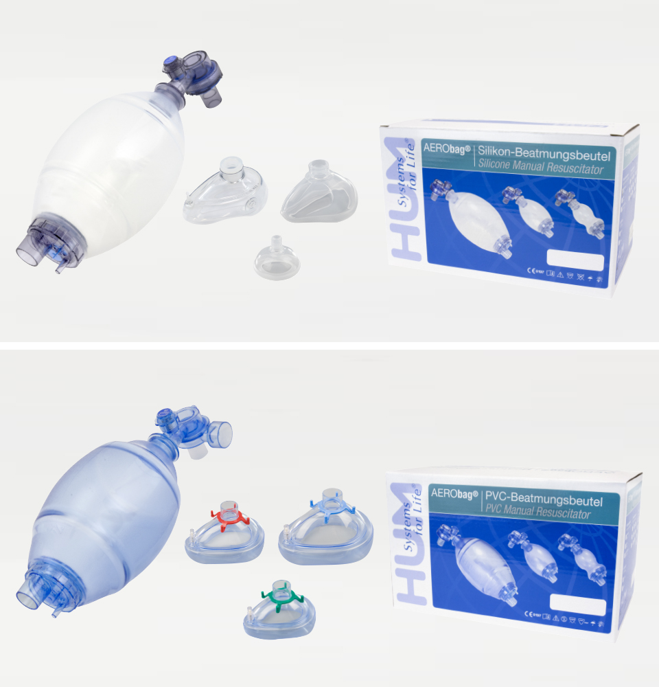 Manual Resuscitator Sets  Silicone  |  PVC