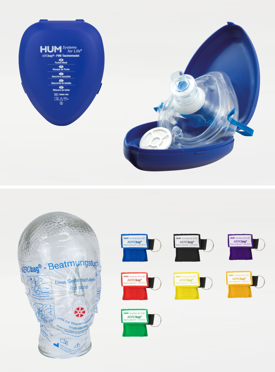 Pocket Masks and CPR Face Shields